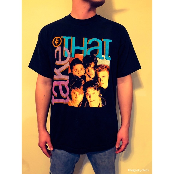 1992 Take That & Party UK Tour Concert T-shirt - Picture 3 of 8